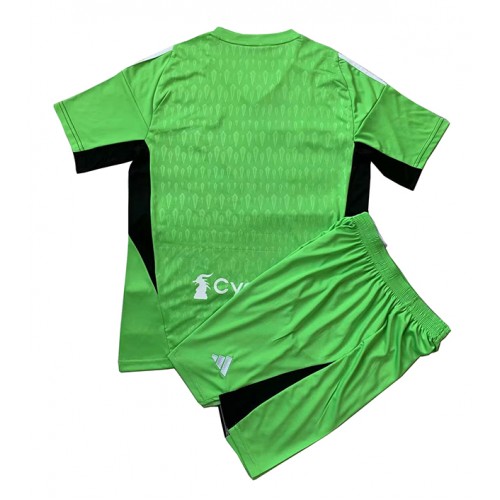 Maillot de foot Juventus Gardien de but Extérieur enfant 2023-24 Manches Courte (+ pantalon court)